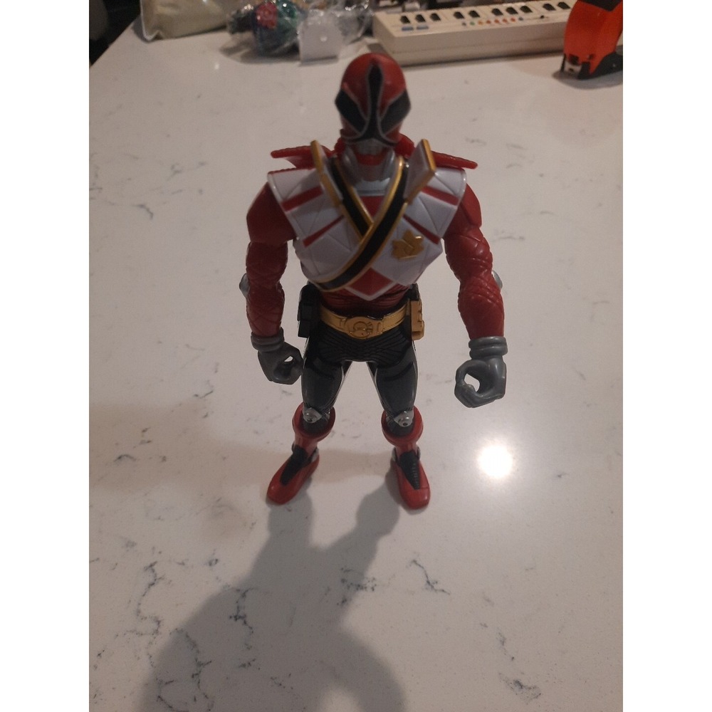 2011 Bandai Armor Power Samurai Switch Red Power Ranger Action Figure 6.5"